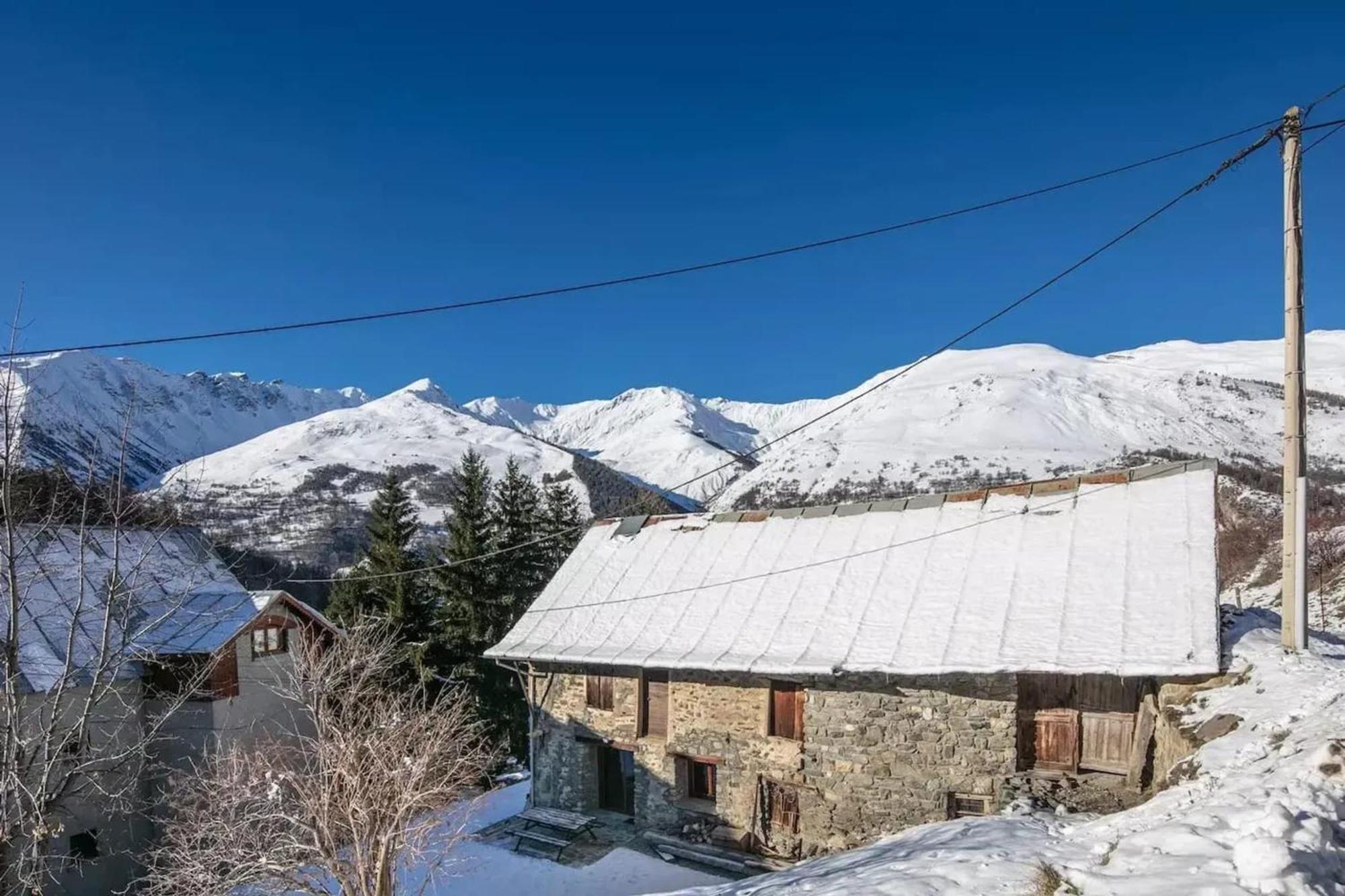 Villa Maison Conviviale A Valloire + Jardin Exterior foto