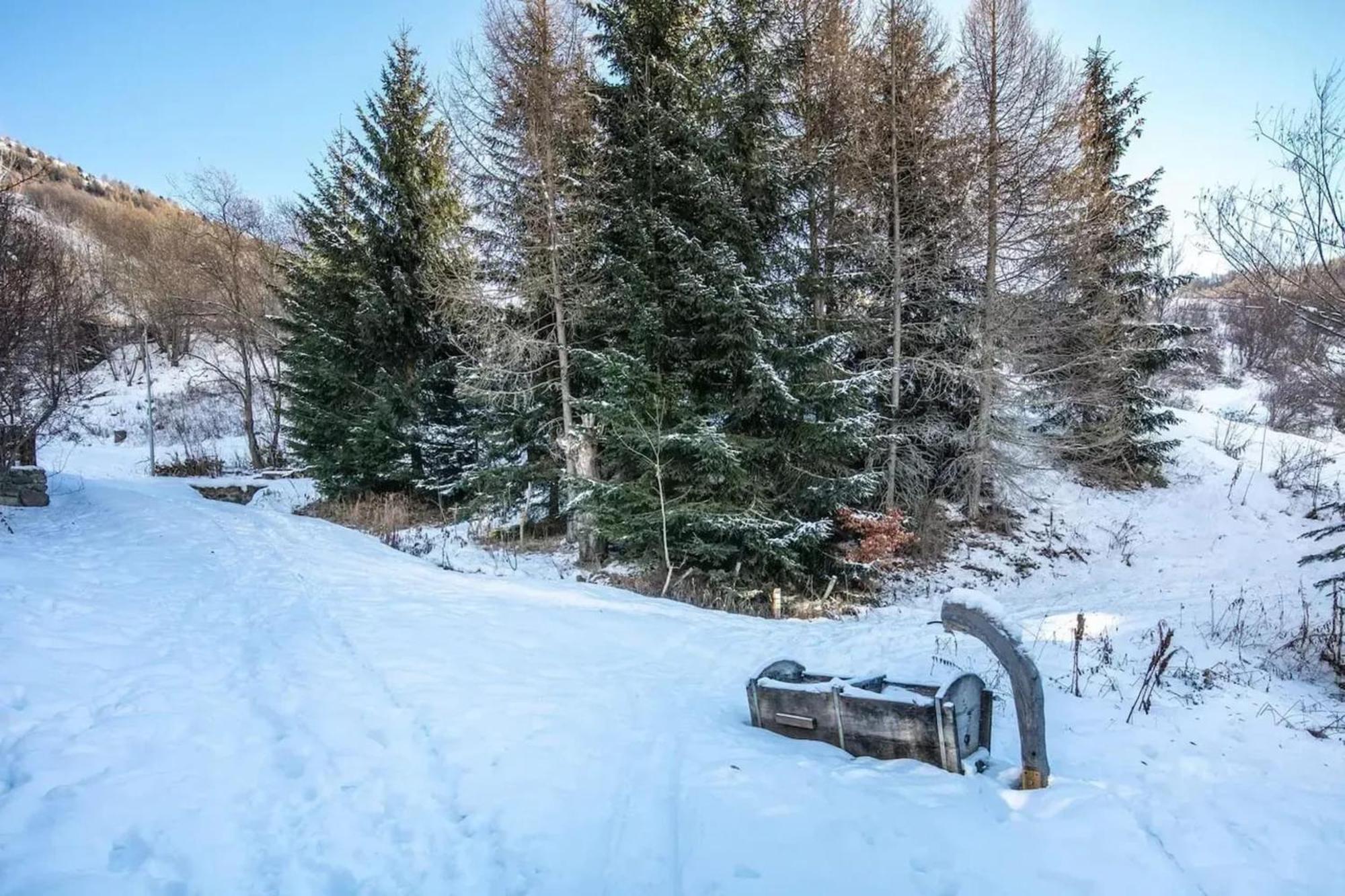 Villa Maison Conviviale A Valloire + Jardin Exterior foto